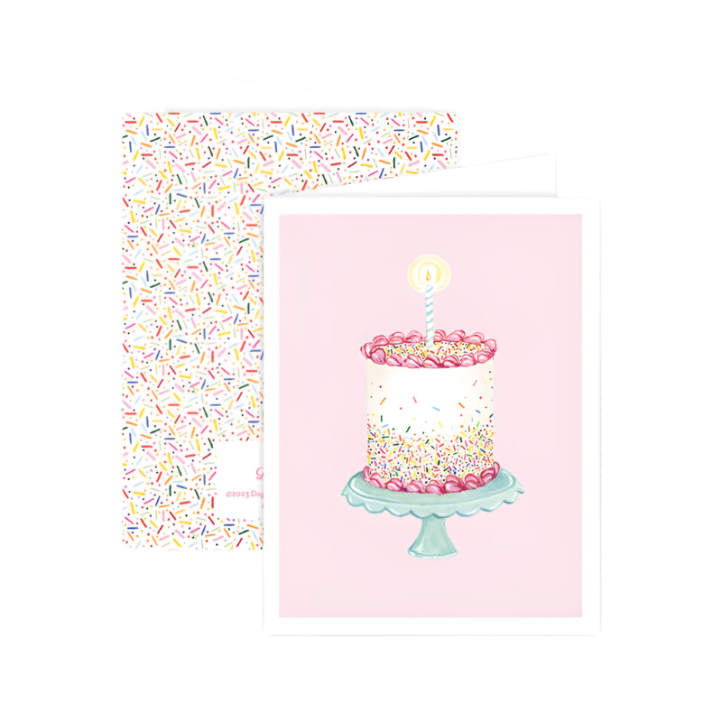 Card - Funfetti Pink Cake