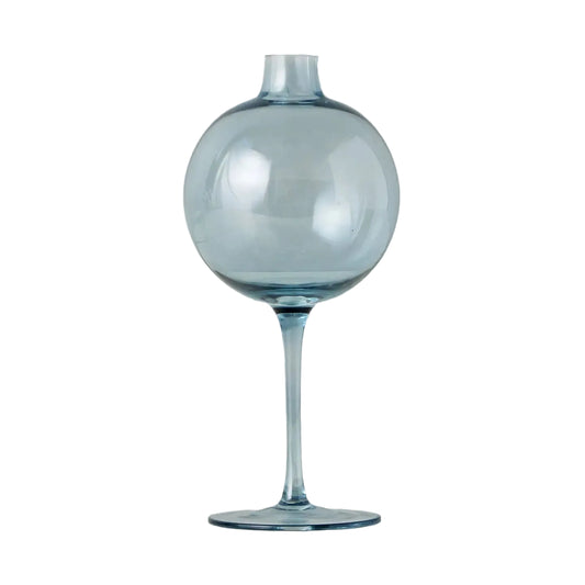 Goblet Flower Vase - Medium/Blue