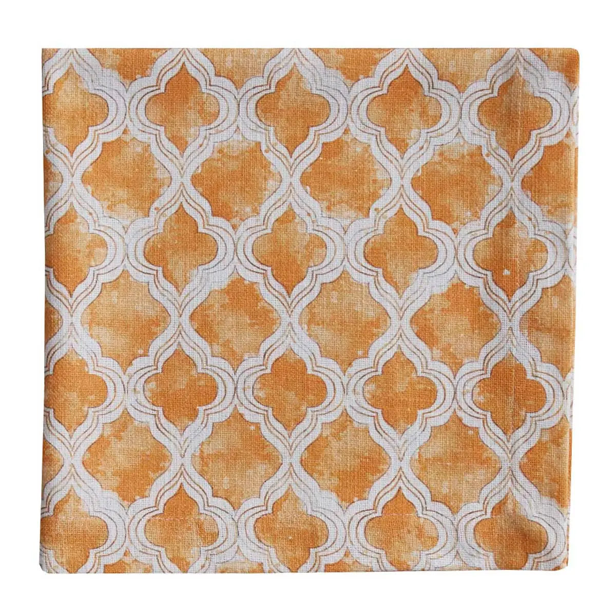 Cloth Napkin - Geo Apricot