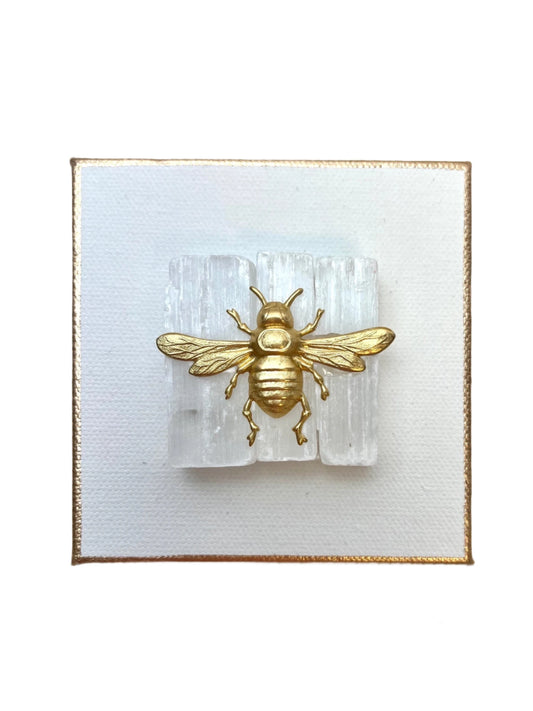 Bee Crystal Canvas