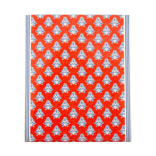 Paper Table Runner - Americana Garden