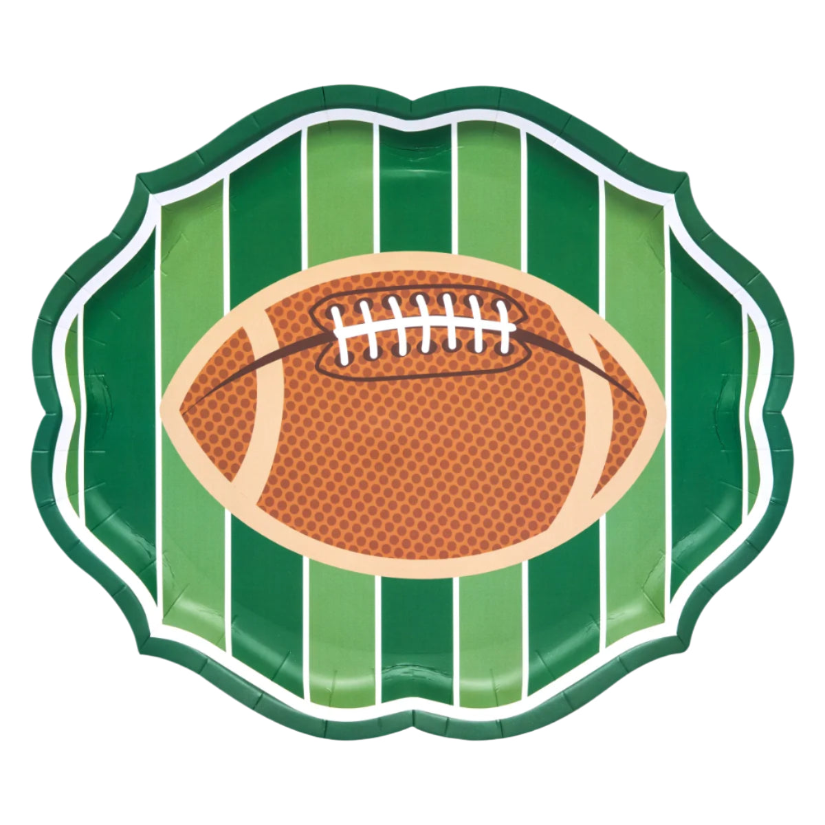 Paper Plate/Platter - Football