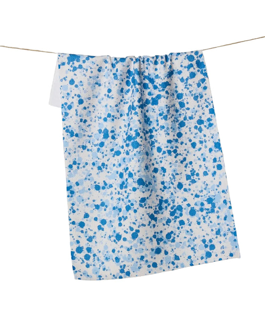 Tea Towel - Indigo Splash