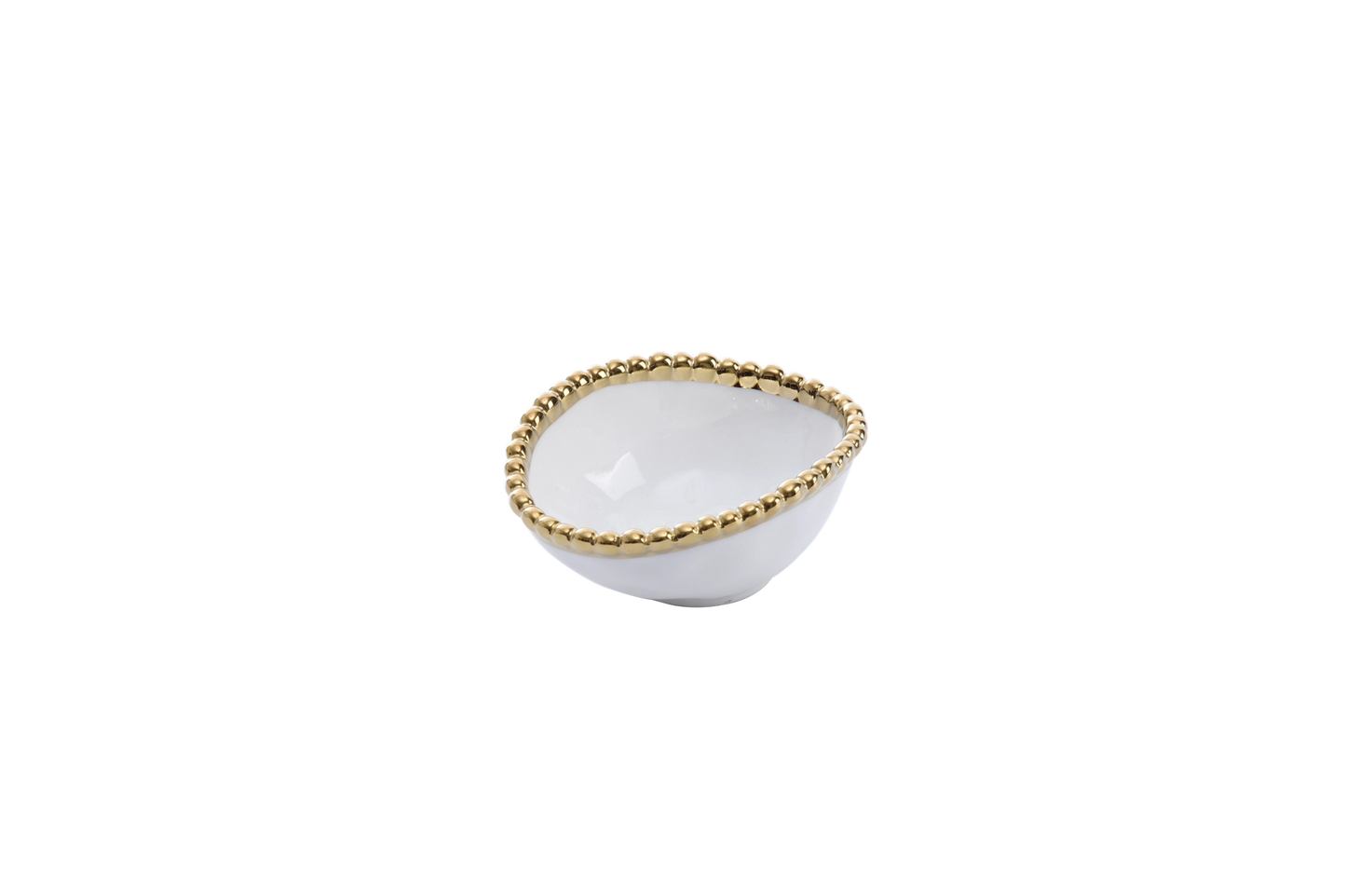 White Porcelain - Oval Condiment Bowl