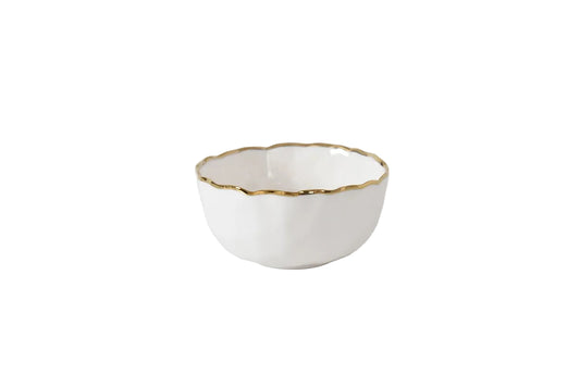 White Porcelain - Mini Snack Bowl