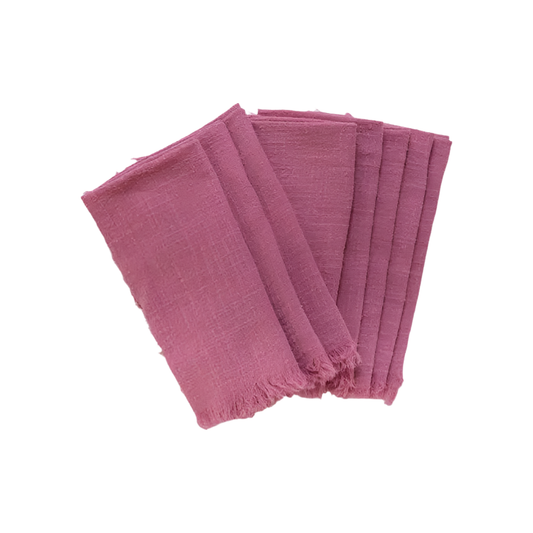 Linen Napkin - Mulberry