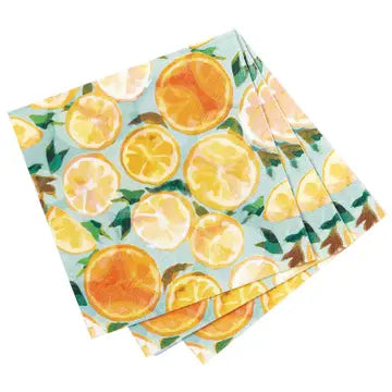 Cocktail Napkin - Citrus Slices