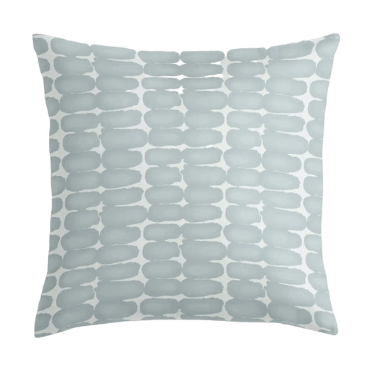 Mist Pebble Outdoor Pillow - 18x18