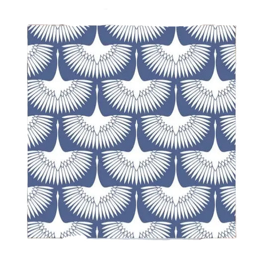Cocktail Napkin - Blue Cranes