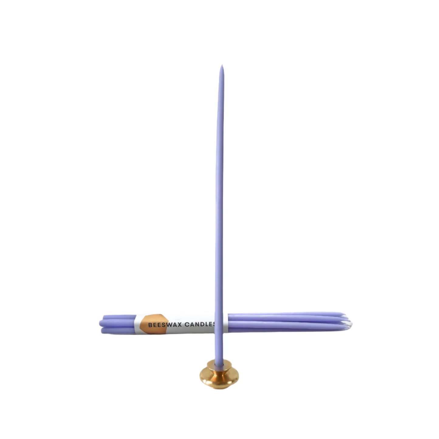 Thin Taper Candle S/7 - Lavender