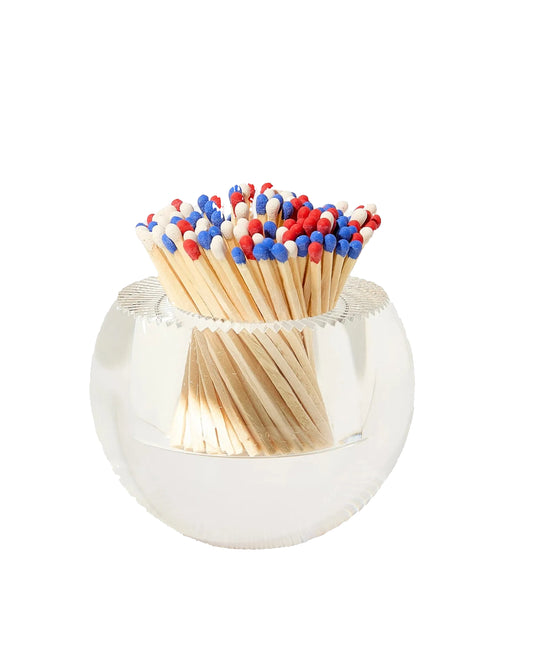 Acrylic Match Striker - Round/Merica Mix Matches