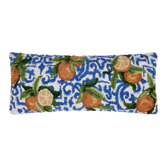 Mediterranean Oranges Hook Pillow