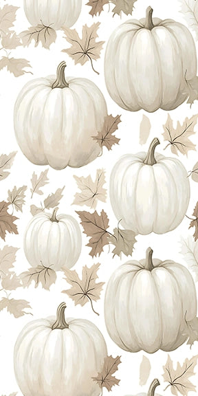 Guest Napkin - Watercolor Pumpkins