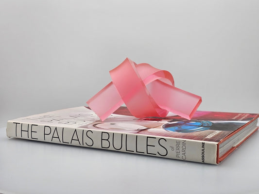 Acrylic Knot - Frosted Salmon