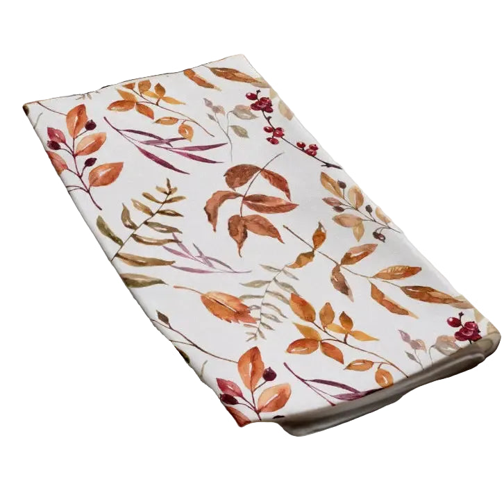 Guest Napkin - Dried Autumn Leaves