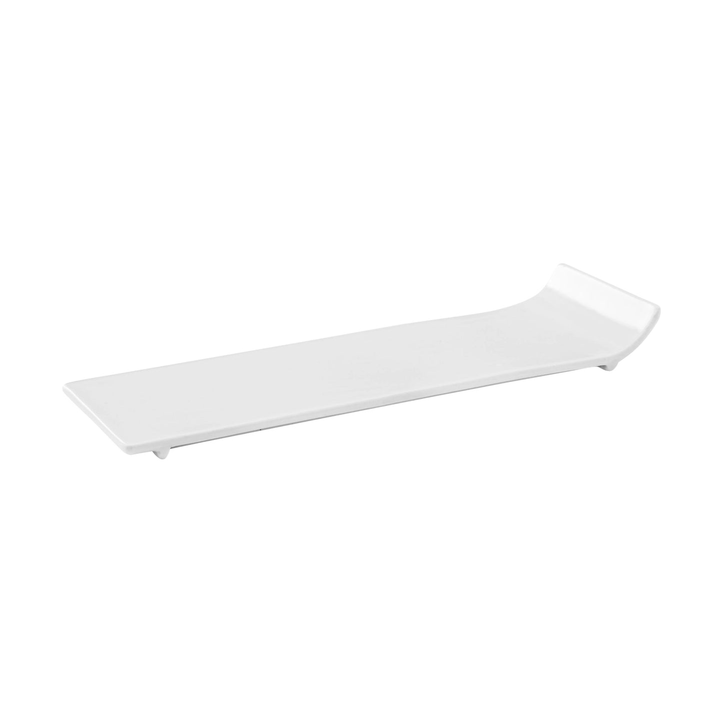 Edged White Platter - 10in