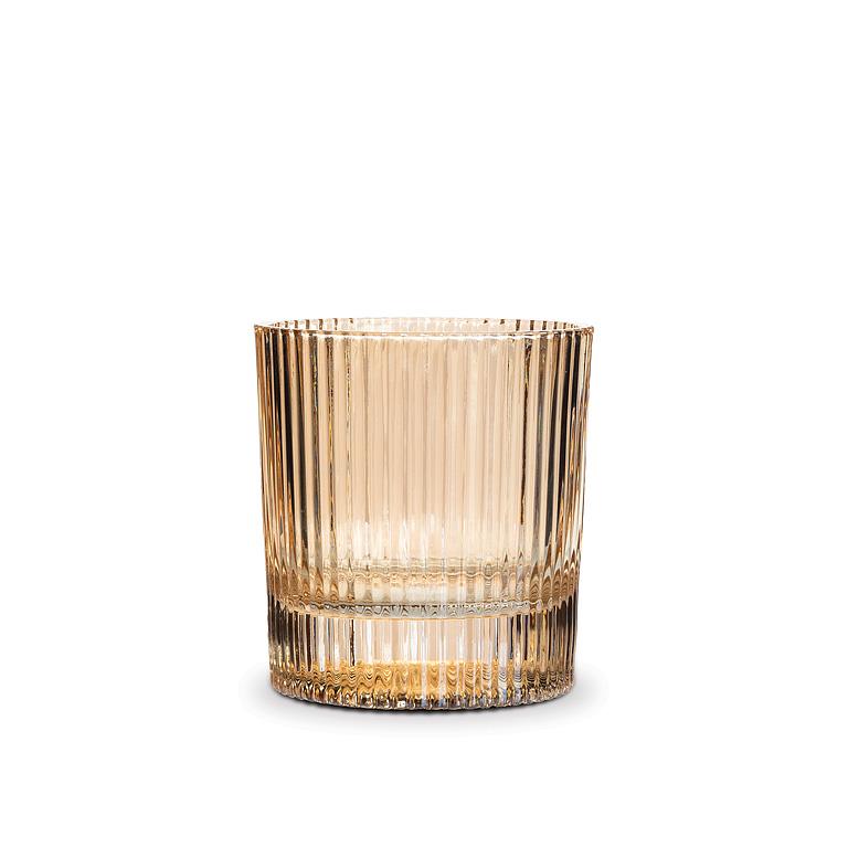 Amber Optic Tumbler S/6