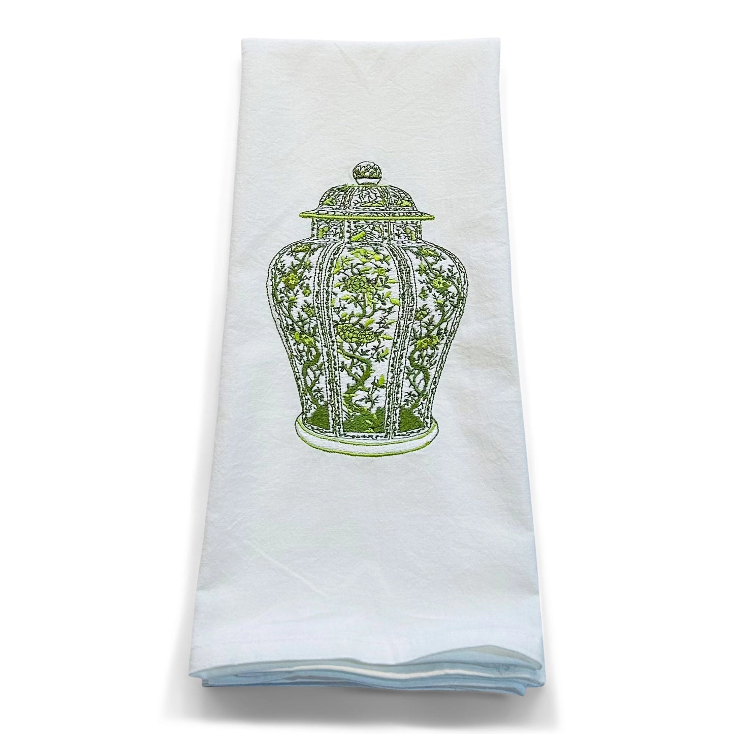 Tea Towel - Green Ginger Jar