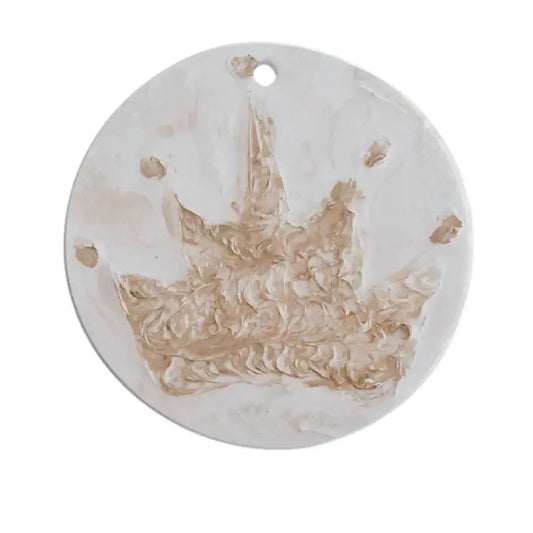 Crown Ceramic Ornament