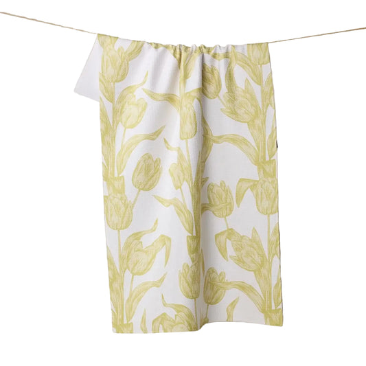 Tea Towel - Butter Tulips