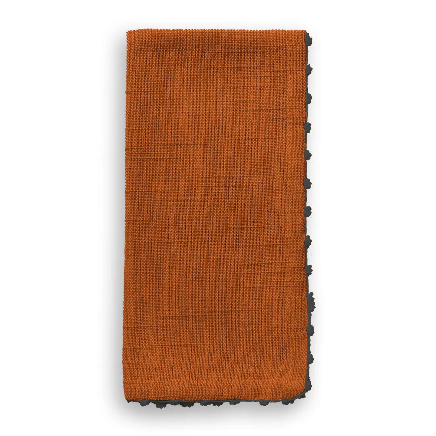 Cloth Napkin - Copper/Gray Trim
