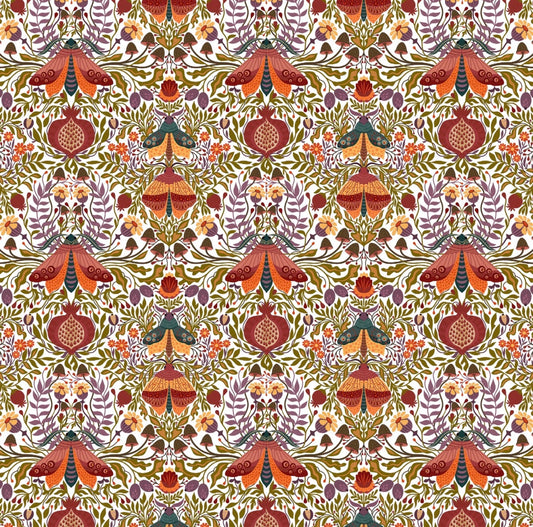 Cocktail Napkin - Vintage Pom Garden