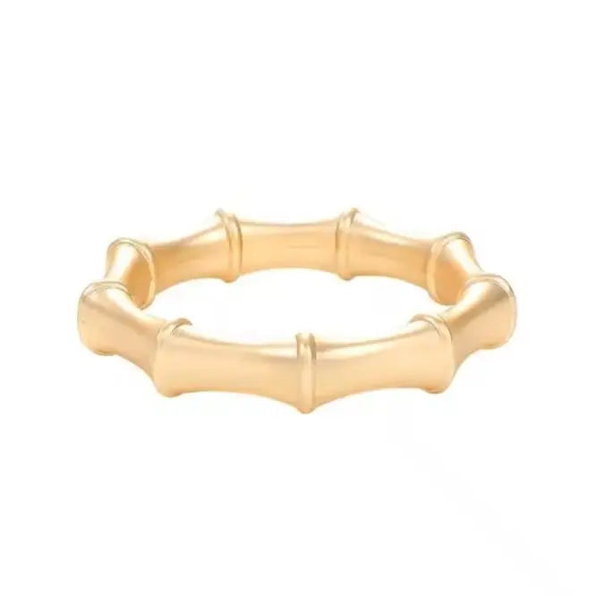 Napkin Ring - Gold Bamboo