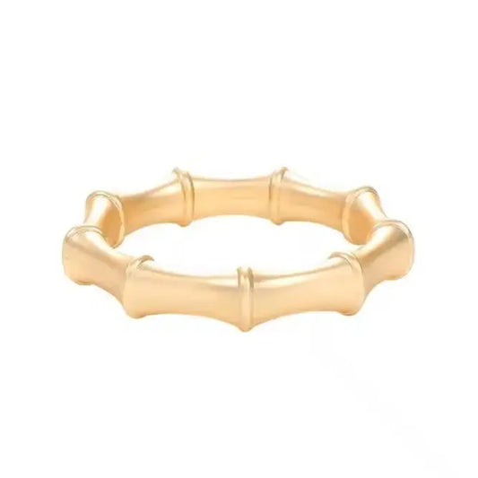 Napkin Ring - Gold Bamboo