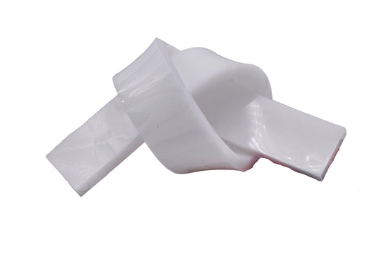 Large Acrylic Knot - Solid White