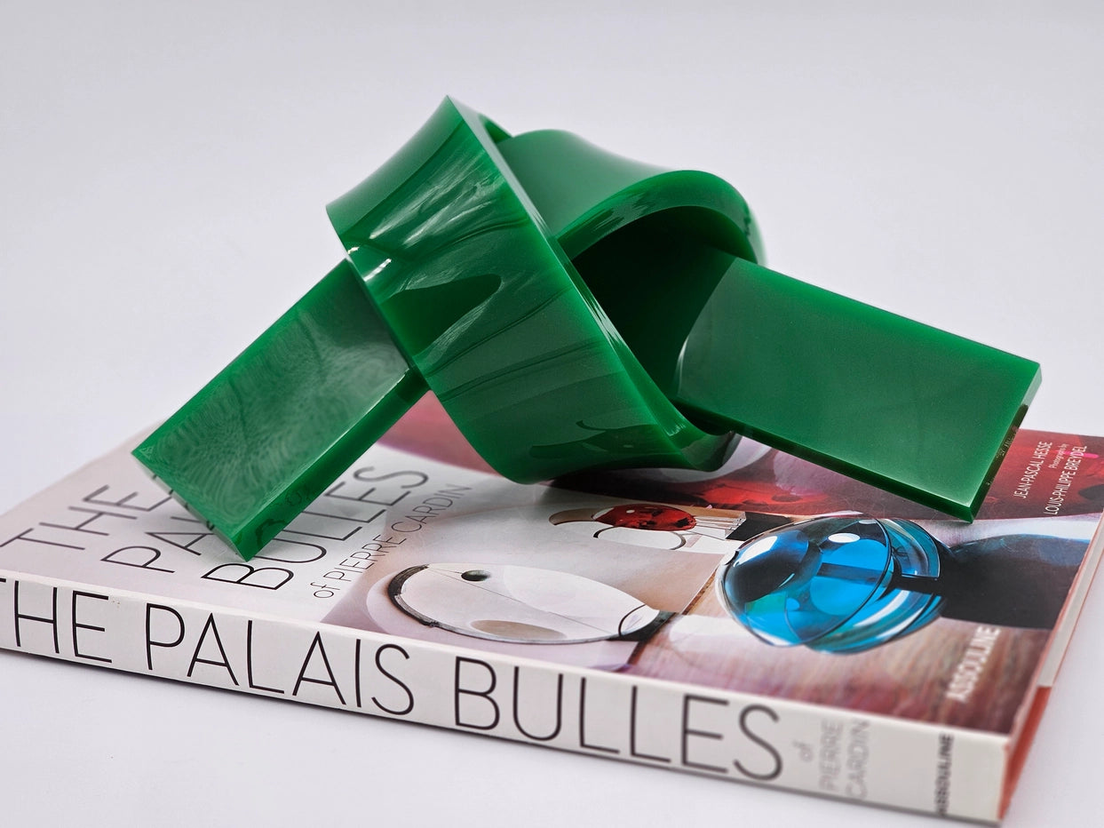 Acrylic Knot - Solid Green