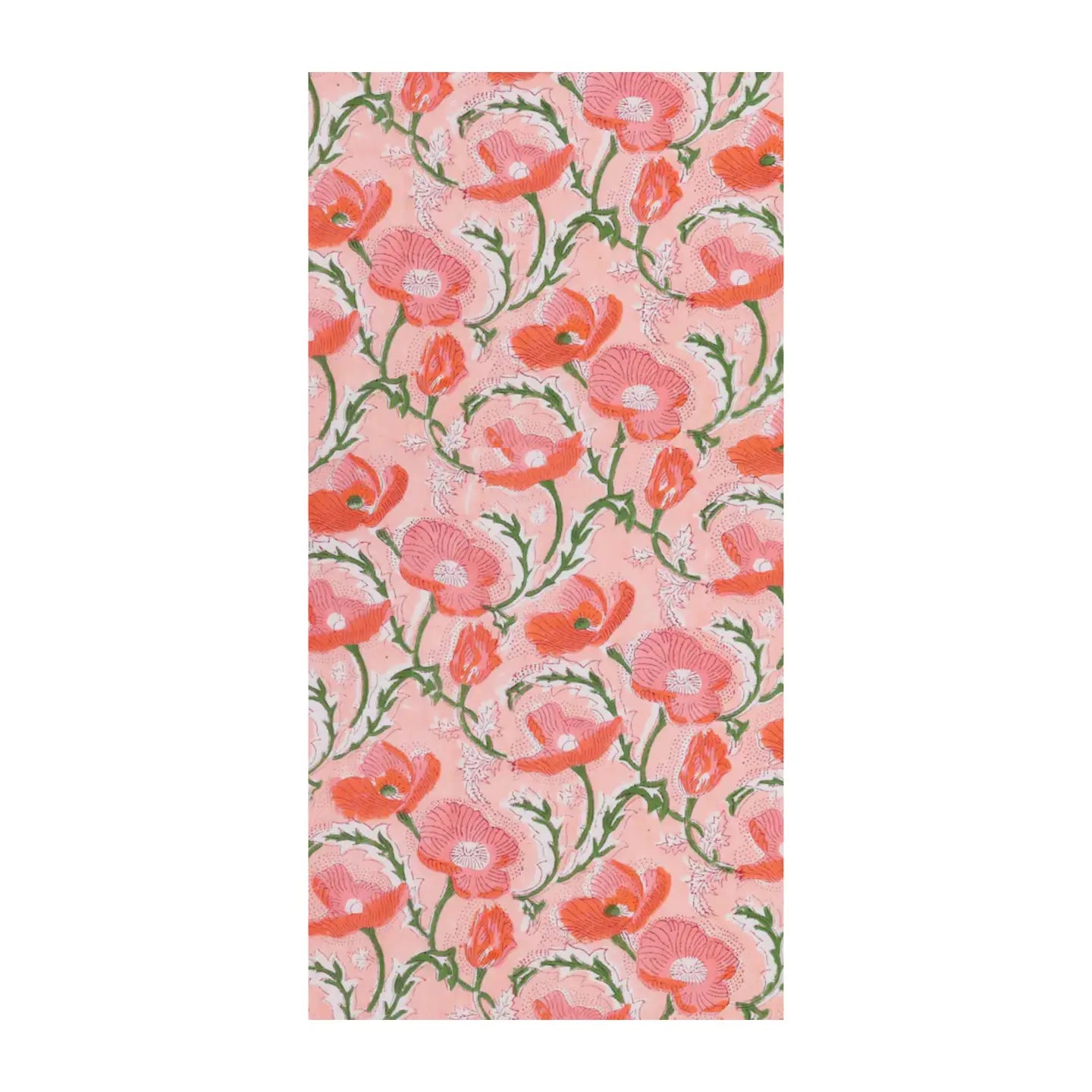 Guest Napkin - Pink Poppy