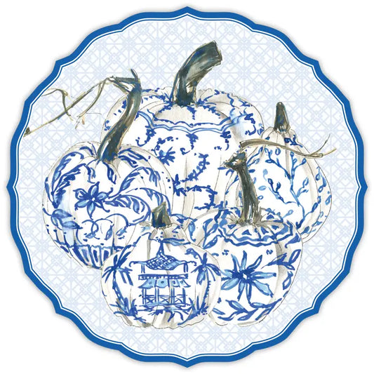 Paper Placemat - Chinoiserie Pumpkin