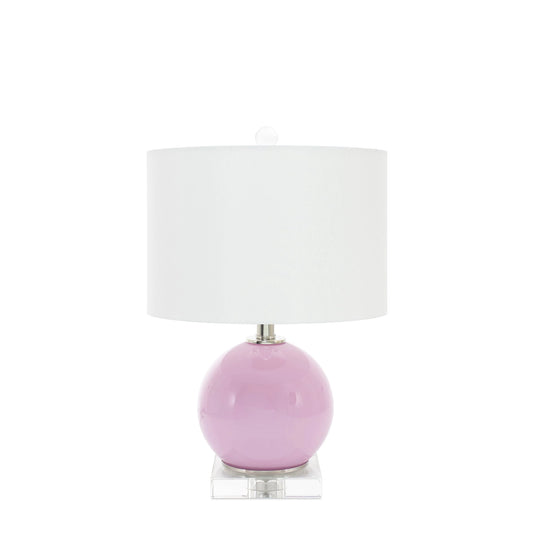 Lilac Accent Lamp