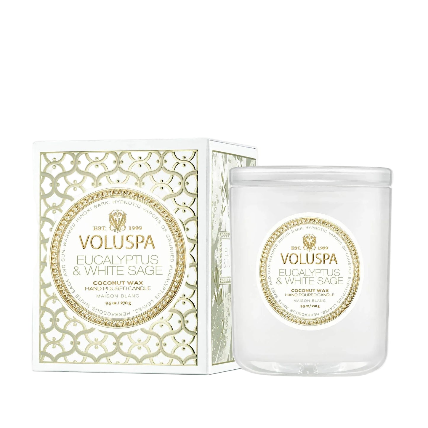 Eucalyptus & White Sage Candle