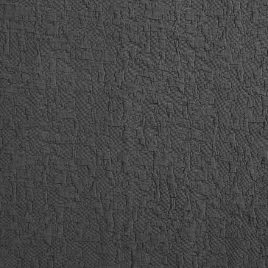 Matelassé Comforter Set - King - Charcoal