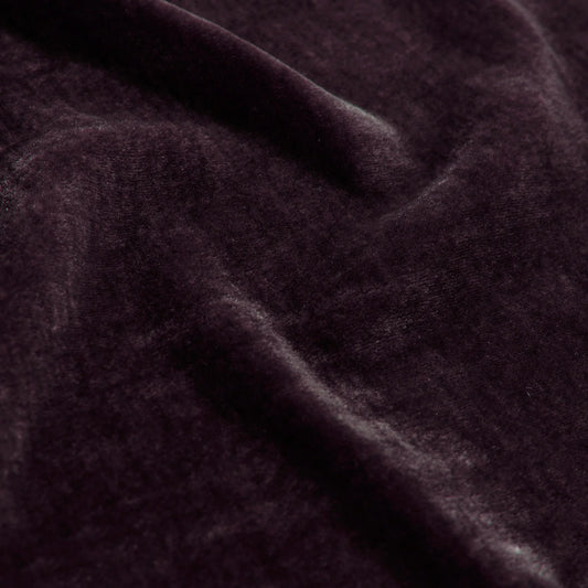 Stella Velvet Duvet Set - King - Dark Violet
