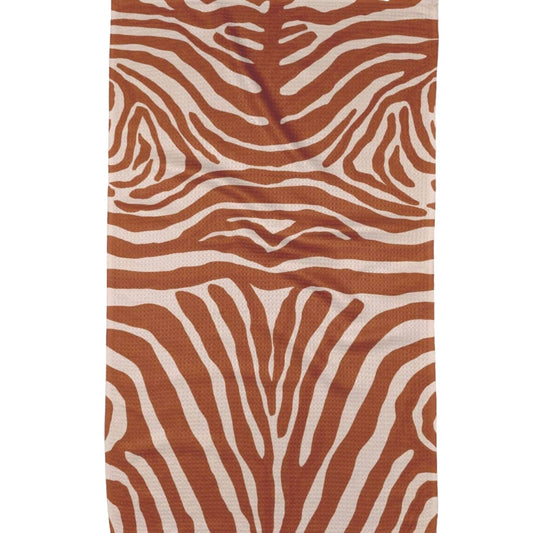 Tea Towel - Copper Zebra