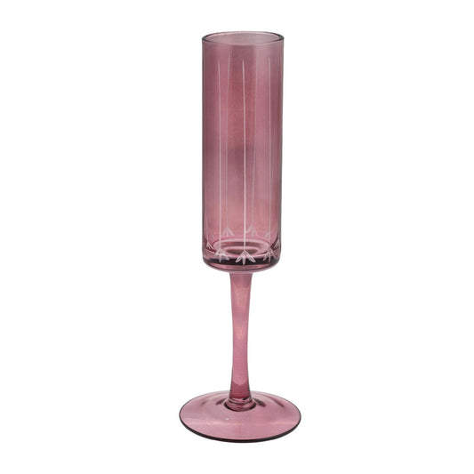 Champagne Flute - Cranberry