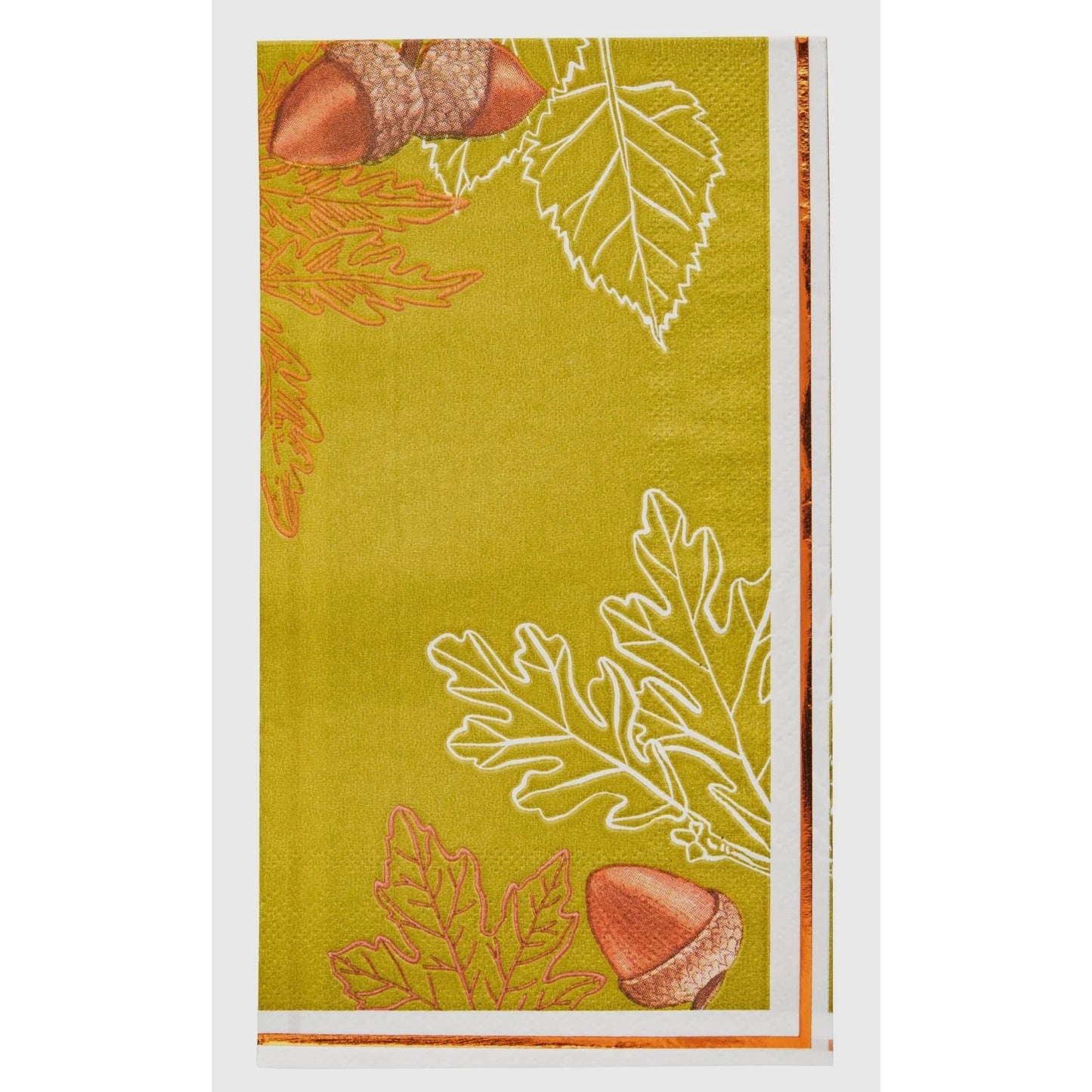 Guest Napkin - Acorn/Leaves