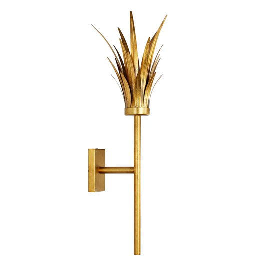 Brass Flare Sconce