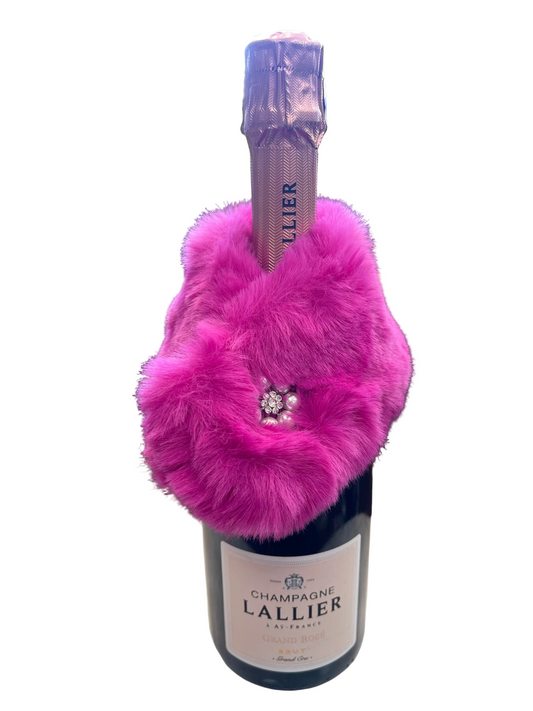 Bottle Stole - Hot Pink