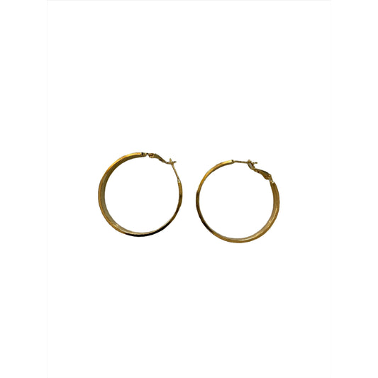 Simple Gold Hoop - 1.5"