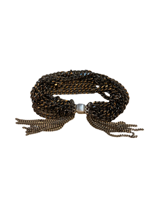 Multi Chain Fringe Bracelet - GM/SC