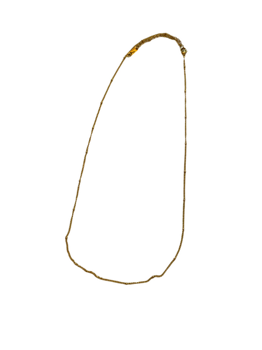 Gold Plated Bead Necklace