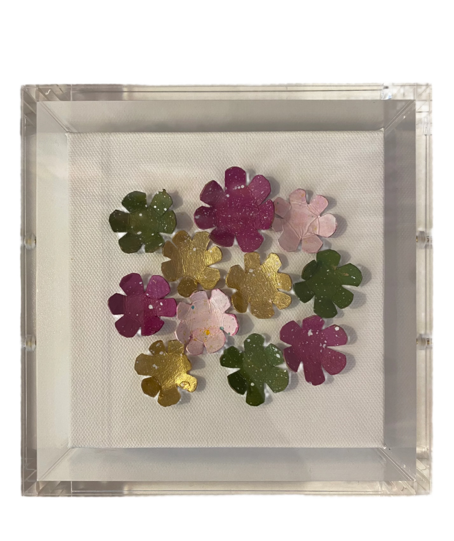 Floral Shadow Box - 6x6