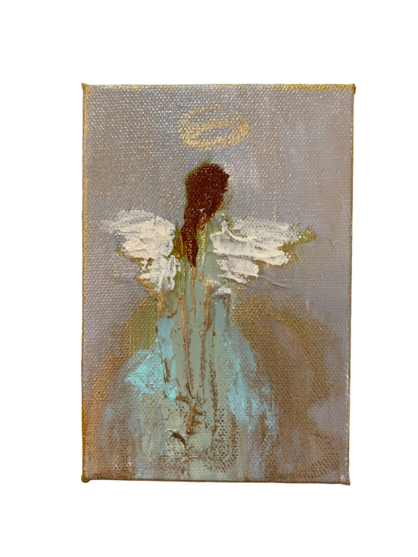 Abstract Angel/Mint III - Original