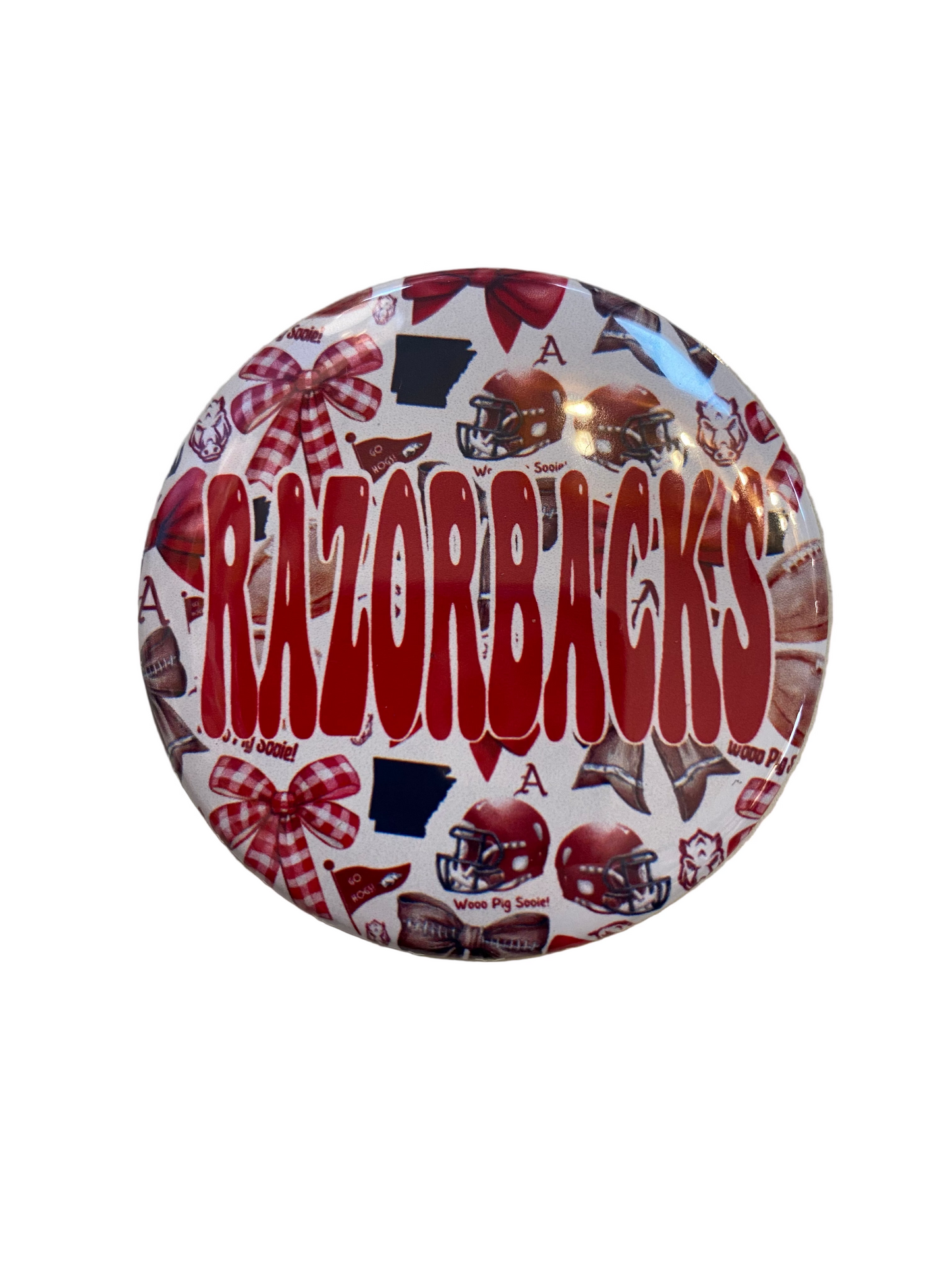 Button - Razorbacks