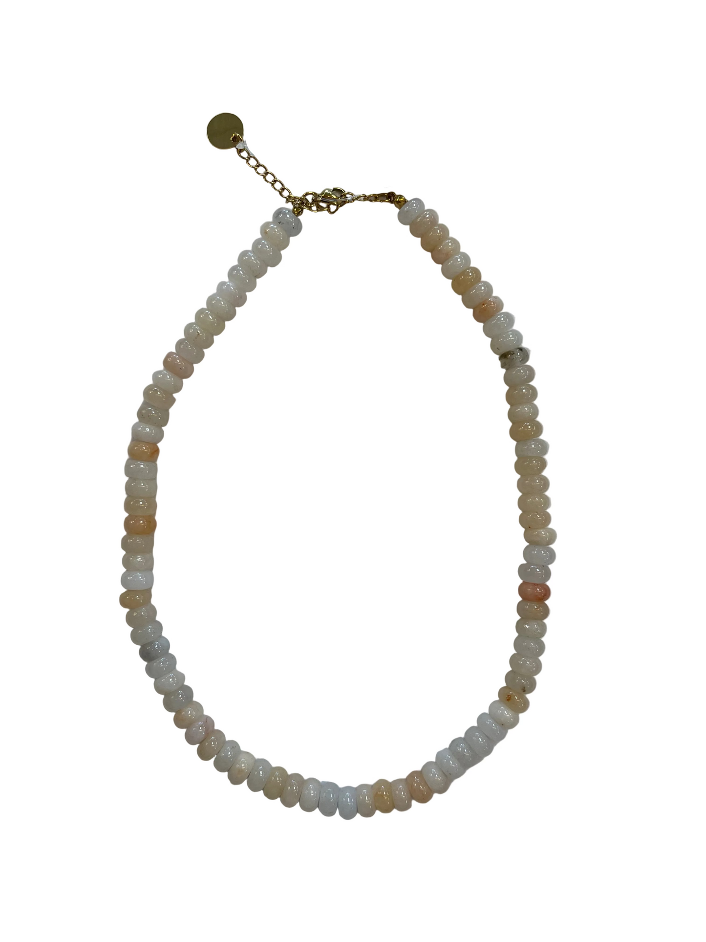 Multi Neutral Beaded Necklace