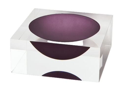 Acrylic Bowl - Amethyst