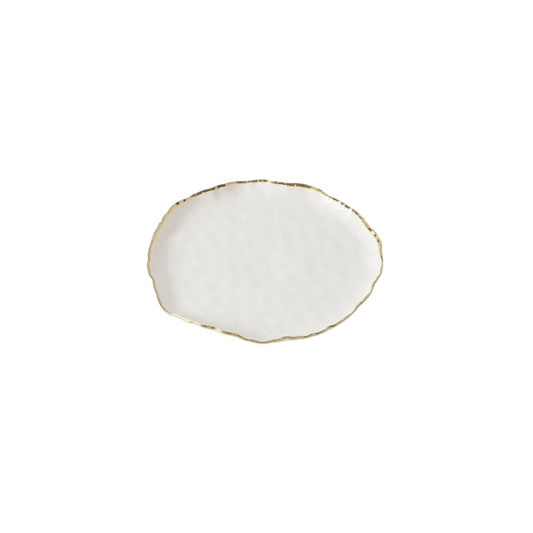 White Porcelain - Round Platter